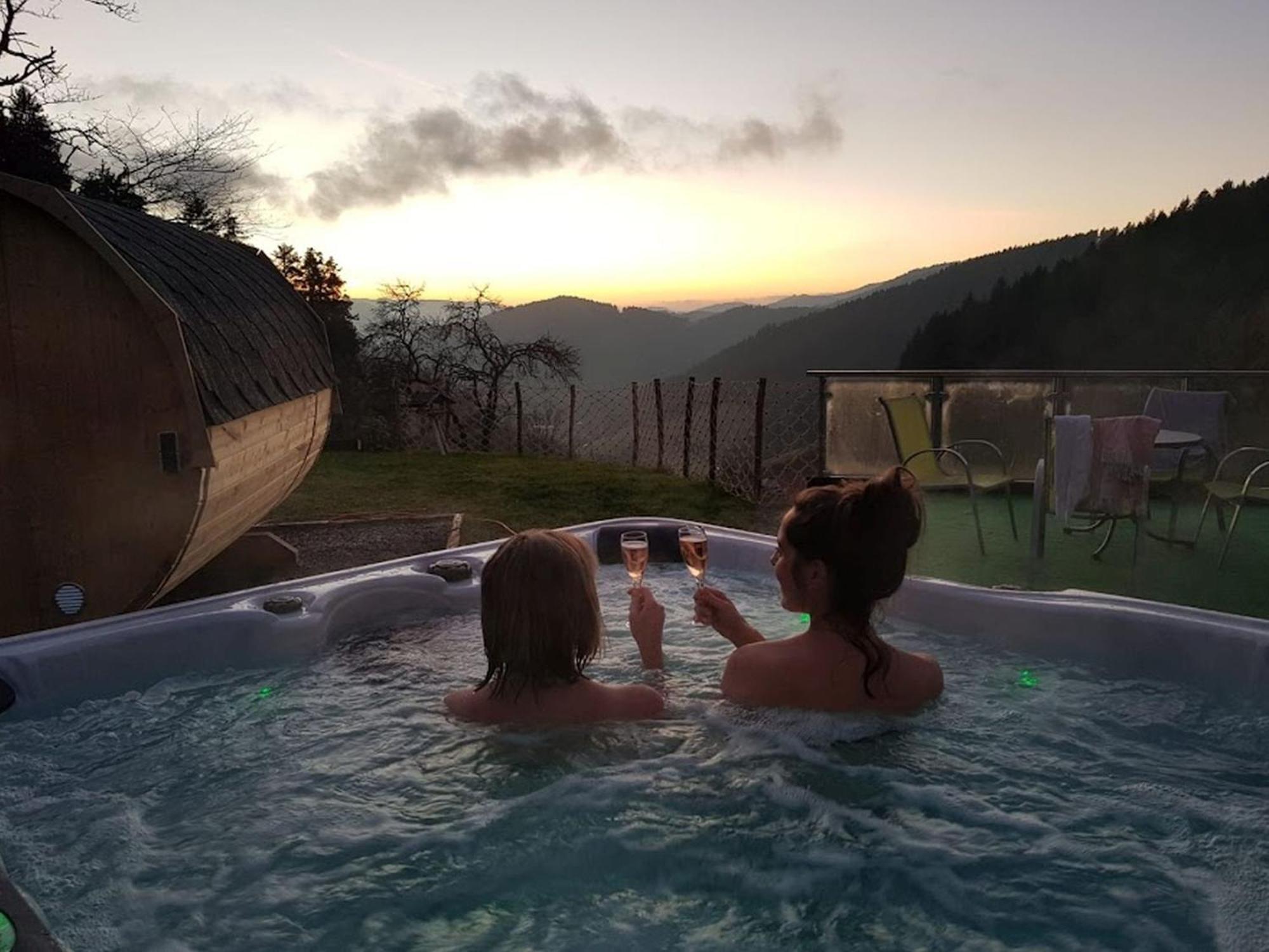 Ferienhaus Wendelinus Mit Pool & Sauna Хаузах Экстерьер фото